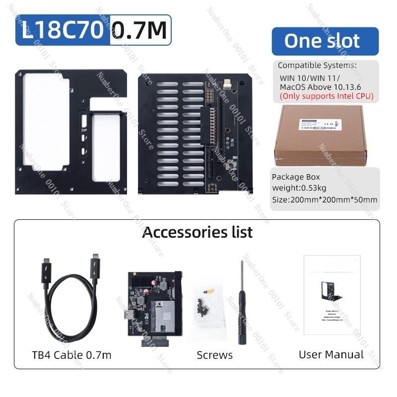 L18 썬더볼트 3 4 GPU 도크 외장 그래픽 카드  - Thunderbolt 4 External Gpu Enclosure 리뷰 및 가격